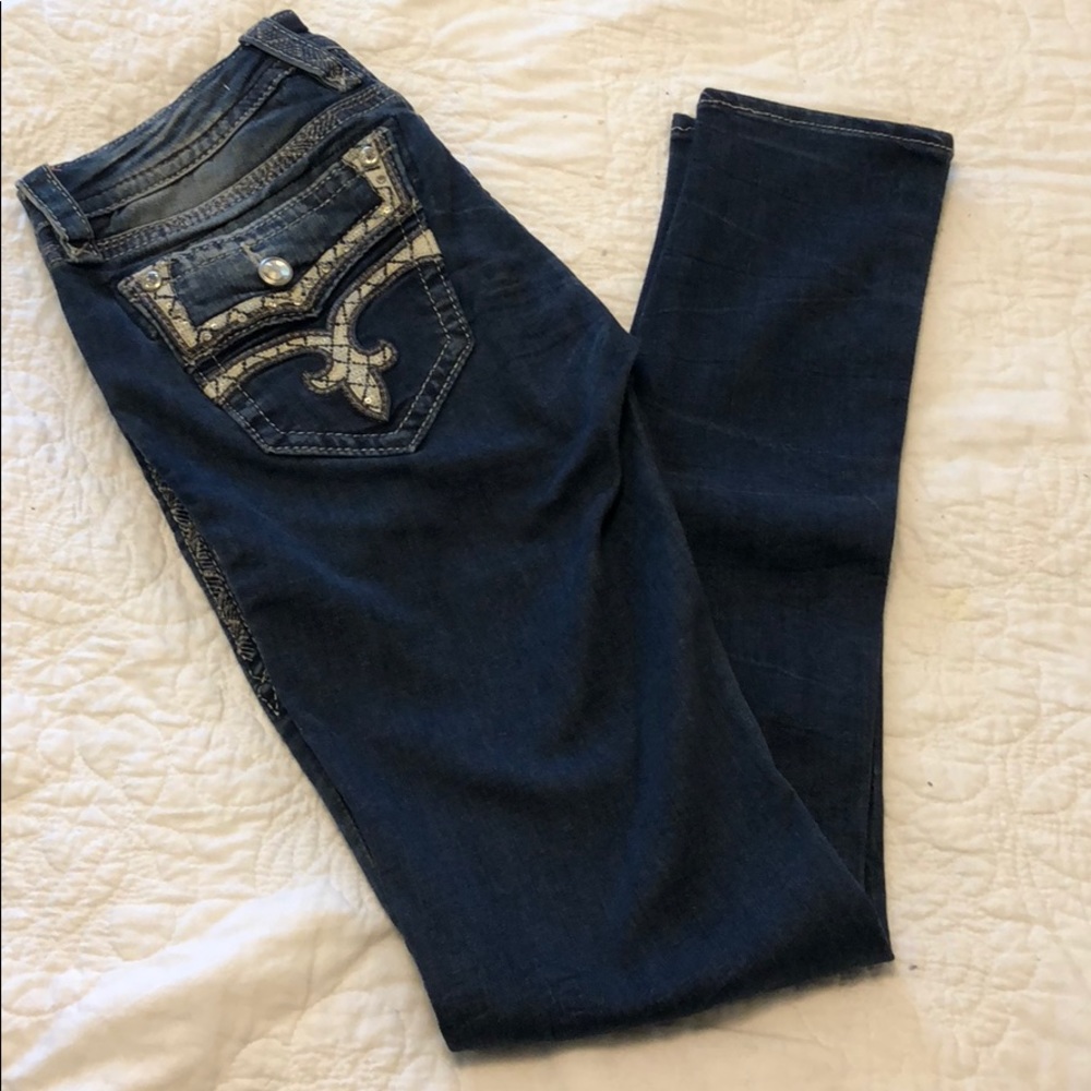 Rock Revival Gently Worn Skinny Jeans